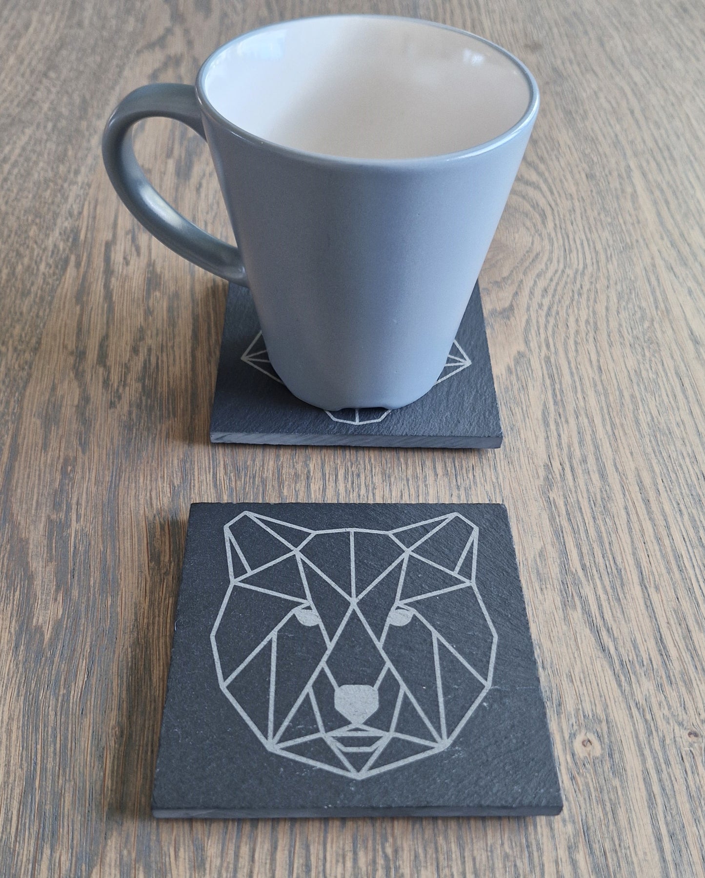 Skiferbrikke – Geometriske dyr