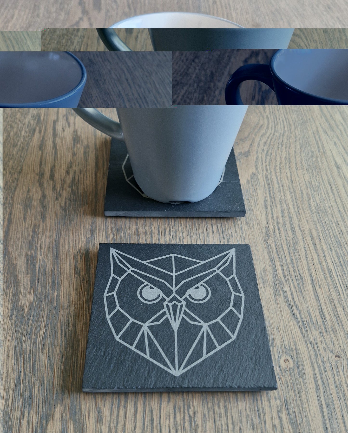 Skiferbrikke – Geometriske dyr